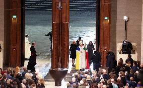 Official Reopening of Notre-Dame de Paris - Inside