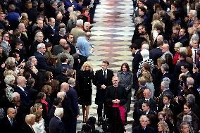 Official Reopening of Notre-Dame de Paris - Inside