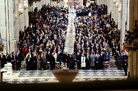 Official Reopening of Notre-Dame de Paris - Inside