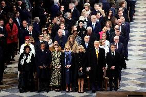 Official Reopening of Notre-Dame de Paris - Inside