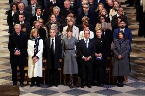 Official Reopening of Notre-Dame de Paris - Inside