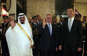 'Historical' Visit Of Syrian President Assad And Saudi Arabia's King Abdullah To Lebanon - Beirut