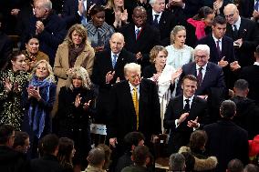 Official Reopening of Notre-Dame de Paris - Inside