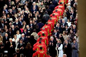 Official Reopening of Notre-Dame de Paris - Inside