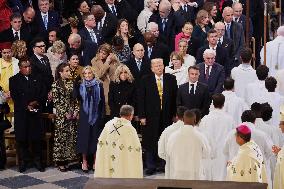 Official Reopening of Notre-Dame de Paris - Inside