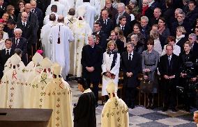 Official Reopening of Notre-Dame de Paris - Inside