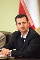 Iranian President Mahmoud Ahmadinejad official visit in Syria