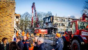 Dick Schoof At Scene Of Explosion - The Hague