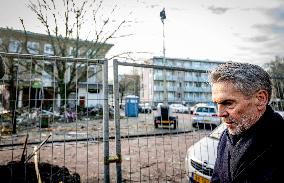 Dick Schoof At Scene Of Explosion - The Hague