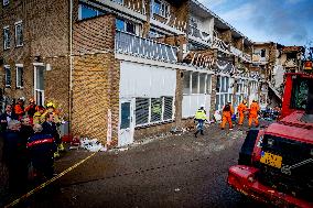 Dick Schoof At Scene Of Explosion - The Hague