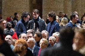 Official Reopening of Notre-Dame de Paris - Inside