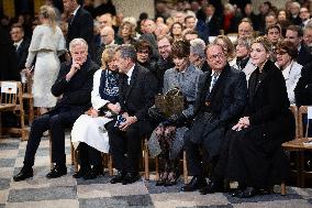 Official Reopening of Notre-Dame de Paris - Inside