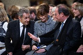 Official Reopening of Notre-Dame de Paris - Inside