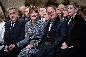 Official Reopening of Notre-Dame de Paris - Inside