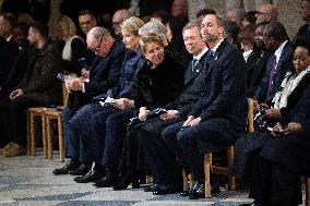 Official Reopening of Notre-Dame de Paris - Inside