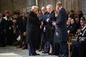 Official Reopening of Notre-Dame de Paris - Inside