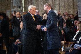 Official Reopening of Notre-Dame de Paris - Inside