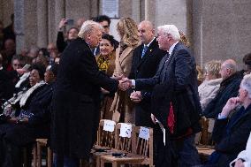 Official Reopening of Notre-Dame de Paris - Inside