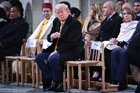 Official Reopening of Notre-Dame de Paris - Inside