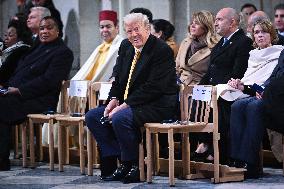 Official Reopening of Notre-Dame de Paris - Inside