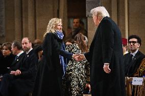 Official Reopening of Notre-Dame de Paris - Inside