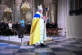 Official Reopening of Notre-Dame de Paris - Inside