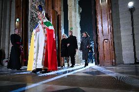 Official Reopening of Notre-Dame de Paris - Inside