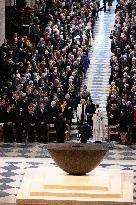 First Mass For The Public Notre-Dame Cathedral - Paris