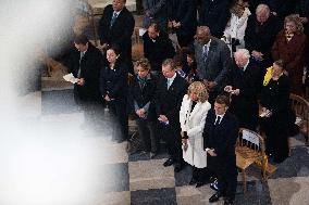 First Mass For The Public Notre-Dame Cathedral - Paris