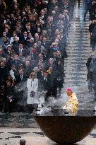 First Mass For The Public Notre-Dame Cathedral - Paris