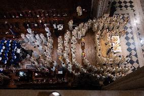 First Mass For The Public Notre-Dame Cathedral - Paris