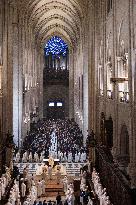 First Mass For The Public Notre-Dame Cathedral - Paris