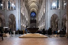 First Mass For The Public Notre-Dame Cathedral - Paris