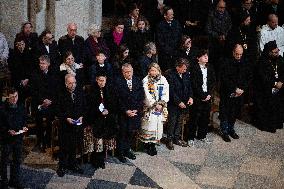 First Mass For The Public Notre-Dame Cathedral - Paris