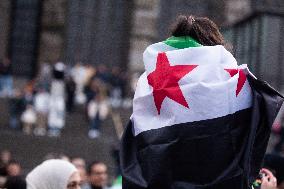 Syria Celebrate In Cologne After Syria Rebels Captured Damascus