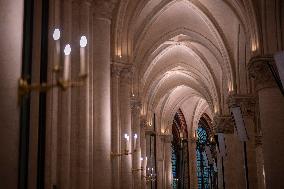 First Mass For The Public Notre-Dame Cathedral - Paris