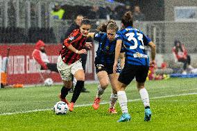 AC Milan v FC Internazionale - Women Serie A