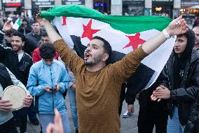 Syria Celebrate In Cologne After Syria Rebels Captured Damascus