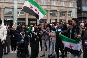 Syria Celebrate In Cologne After Syria Rebels Captured Damascus