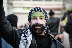 Syrian Refugees Celebrate The Fall Of Bashar Al-Assad In Ankara, Turkey