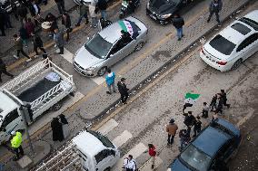 Syrian Refugees Celebrate The Fall Of Bashar Al-Assad In Ankara, Turkey