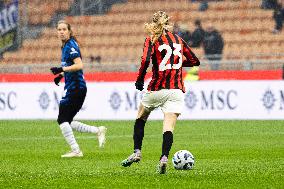 AC Milan v FC Internazionale - Women Serie A