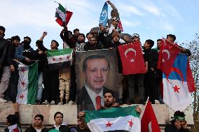 Syrians In Istanbul Celebrate Fall Of Assad Regime