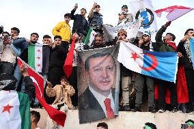 Syrians In Istanbul Celebrate Fall Of Assad Regime