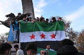 Syrians In Istanbul Celebrate Fall Of Assad Regime