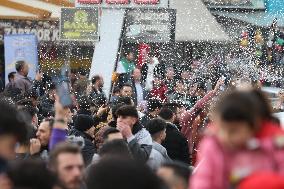 Syrians In Ankara Celebrate Fall Of Assad Regime