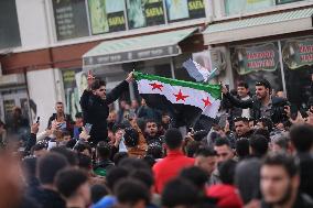 Syrians In Ankara Celebrate Fall Of Assad Regime