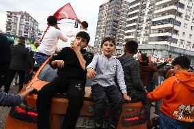 Syrians In Ankara Celebrate Fall Of Assad Regime