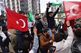 Syrians In Ankara Celebrate Fall Of Assad Regime