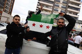 Syrians In Ankara Celebrate Fall Of Assad Regime